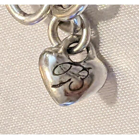 Brighton Presage Pendant Necklace Silver Plated Reversible Black Cord Retired - Picture 5 of 5